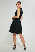 تنزيل الصورة على معرض الصور، Redtag-Black-Polo-Dress-Dresses-Women's-0