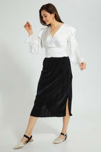 Load image into Gallery viewer, Redtag-White-Front-Detail-Top-Blouses-Women's-