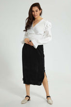 Load image into Gallery viewer, Redtag-White-Front-Detail-Top-Blouses-Women's-