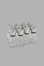 Load image into Gallery viewer, Redtag-Clear-Glass-Spice-Set-With-Plastic-Rack-(13-Piece)-Food-Storage-Home-Dining-