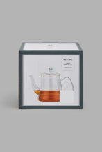 تنزيل الصورة على معرض الصور، Redtag-Clear-Glass-Tea-Pot-With-Filter-Tea-Pot-Home-Dining-
