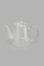 تنزيل الصورة على معرض الصور، Redtag-Clear-Glass-Tea-Pot-With-Filter-Tea-Pot-Home-Dining-