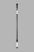 تنزيل الصورة على معرض الصور، Redtag-Black-Powder-Coated-Finish-Extendable-Single-Curtain-Rod-(Long)-Colour:Black,-Filter:Home-Bedroom,-HMW-BED-Curtain-Rods,-New-In,-New-In-HMW-BED,-Non-Sale,-S22B,-Section:Homewares-Home-Bedroom-