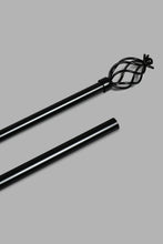 تنزيل الصورة على معرض الصور، Redtag-Black-Powder-Coated-Finish-Extendable-Single-Curtain-Rod-(Long)-Colour:Black,-Filter:Home-Bedroom,-HMW-BED-Curtain-Rods,-New-In,-New-In-HMW-BED,-Non-Sale,-S22B,-Section:Homewares-Home-Bedroom-