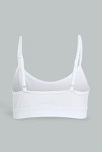 Load image into Gallery viewer, Redtag-White/White-Seamless-Bra-(2Pack)-365,-Character,-Colour:White,-Filter:Senior-Girls-(9-to-14-Yrs),-GSR-Bras,-New-In,-New-In-GSR,-Non-Sale,-Section:Kidswear-Senior-Girls-9 to 14 Years
