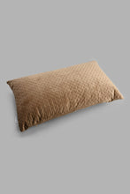 تنزيل الصورة على معرض الصور، Redtag-Beige-Pinsonic-Plain-Cushion-Cushions-Home-Bedroom-