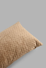 تنزيل الصورة على معرض الصور، Redtag-Beige-Pinsonic-Plain-Cushion-Cushions-Home-Bedroom-
