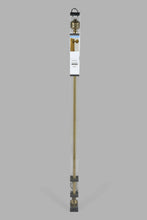 Load image into Gallery viewer, Redtag-Bronze-Satin-Finish-Extendable-Single-Curtain-Rod-With--Finial-Single-Rods-Home-Bedroom-