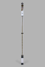 Load image into Gallery viewer, Redtag-Bronze-Satin-Finish-Extendable-Single-Curtain-Rod-With-Finial-Curtain-Rods-Home-Bedroom-