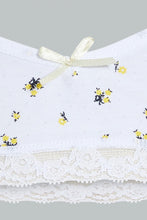 Load image into Gallery viewer, Redtag-White-Floral/Yellow-Bra-(2Pack)-365,-Character,-Colour:Assorted,-ESS,-Filter:Senior-Girls-(9-to-14-Yrs),-GSR-Bras,-New-In,-New-In-GSR,-Non-Sale,-Section:Kidswear-Senior-Girls-9 to 14 Years