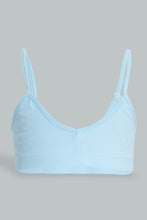 Load image into Gallery viewer, Redtag-Purple/Lt-Blue-Bra-(2Pack)-365,-Colour:Assorted,-Filter:Senior-Girls-(9-to-14-Yrs),-GSR-Bras,-New-In,-New-In-GSR,-Non-Sale,-Section:Kidswear-Senior-Girls-9 to 14 Years