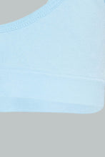 Load image into Gallery viewer, Redtag-Purple/Lt-Blue-Bra-(2Pack)-365,-Colour:Assorted,-Filter:Senior-Girls-(9-to-14-Yrs),-GSR-Bras,-New-In,-New-In-GSR,-Non-Sale,-Section:Kidswear-Senior-Girls-9 to 14 Years