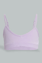 Load image into Gallery viewer, Redtag-Purple/Lt-Blue-Bra-(2Pack)-365,-Colour:Assorted,-Filter:Senior-Girls-(9-to-14-Yrs),-GSR-Bras,-New-In,-New-In-GSR,-Non-Sale,-Section:Kidswear-Senior-Girls-9 to 14 Years