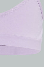 Load image into Gallery viewer, Redtag-Purple/Lt-Blue-Bra-(2Pack)-365,-Colour:Assorted,-Filter:Senior-Girls-(9-to-14-Yrs),-GSR-Bras,-New-In,-New-In-GSR,-Non-Sale,-Section:Kidswear-Senior-Girls-9 to 14 Years