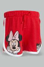 تنزيل الصورة على معرض الصور، Redtag-Red-Mini-Placement-Print-Short-Shorts-Infant-Girls-3 to 24 Months