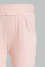 تنزيل الصورة على معرض الصور، Redtag-Multi-Colour-2Pcs-Pack-Jegging-Jeggings-Infant-Girls-3 to 24 Months