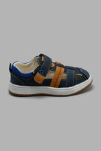 تنزيل الصورة على معرض الصور، Redtag-Navy-Fisherman-Sneaker-Fisherman-Boys-3 to 5 Years