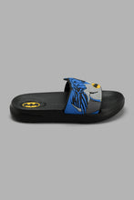 Load image into Gallery viewer, Redtag-Black-Batman-Character-Slide-Sliders-Boys-3 to 5 Years