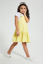 تنزيل الصورة على معرض الصور، Redtag-Assorted-T-Shirt-&-Dress-Casual-Set-Sets-Girls-2 to 8 Years