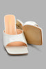 Redtag-Ivory-Satin-Mule-With-Gold-Heel-Mules-Women's-