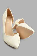 Load image into Gallery viewer, Redtag-Ivory-Court-Shoe-Court-Shoes-Women's-
