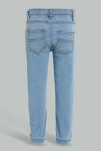 Load image into Gallery viewer, Redtag-Light-Wash-Wash-Basic-Denim-Pant-Jeans-Slim-Fit-Infant-Boys-3 to 24 Months