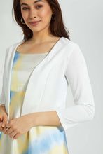 Load image into Gallery viewer, Redtag-White-Cropped-Jacket-Jackets-Women's-