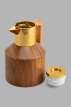 Load image into Gallery viewer, Redtag-Brown-Vaccum-Flask-Flask-Home-Dining-