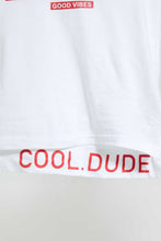 Load image into Gallery viewer, Redtag-White-Epic-Embossed-Print-T-Shirt-Graphic-T-Shirts-Boys-2 to 8 Years