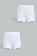 Load image into Gallery viewer, Redtag-White/White-Seamless-Brief-(2Pack)-365,-Character,-Colour:Assorted,-Filter:Senior-Girls-(9-to-14-Yrs),-GSR-Briefs,-New-In,-New-In-GSR,-Non-Sale,-Section:Kidswear-Senior-Girls-9 to 14 Years