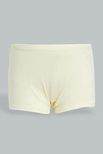 Load image into Gallery viewer, Redtag-White-Floral/Yellow-Boxer-Brief-(2Pack)-365,-Character,-Colour:Assorted,-Filter:Senior-Girls-(9-to-14-Yrs),-GSR-Briefs,-New-In,-New-In-GSR,-Non-Sale,-Section:Kidswear-Senior-Girls-9 to 14 Years