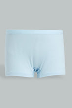 Load image into Gallery viewer, Redtag-White-Floral-/Grey-Melange-Boxer-Brief-(2Pack)-365,-Character,-Colour:Assorted,-Filter:Senior-Girls-(9-to-14-Yrs),-GSR-Briefs,-New-In,-New-In-GSR,-Non-Sale,-Section:Kidswear-Senior-Girls-9 to 14 Years