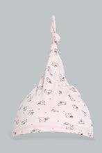 Load image into Gallery viewer, Redtag-Pink-Bunny-2-Pack-Hats-Hats-Baby-0 to 12 Months