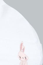 Load image into Gallery viewer, Redtag-Pink-Bunny-2-Pack-Hats-Hats-Baby-0 to 12 Months
