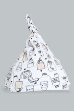 Load image into Gallery viewer, Redtag-White-I-Love-Milk-2-Piece-Pack-Hat-Hats-Baby-0 to 12 Months