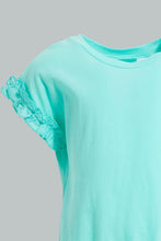 تنزيل الصورة على معرض الصور، Redtag-Mint-Elasticated-Hem-Jersey-Top-Colour:Mint,-Filter:Infant-Girls-(3-to-24-Mths),-Infant-Girls-Blouses,-New-In,-New-In-ING,-Non-Sale,-S22B,-Section:Kidswear-Infant-Girls-3 to 24 Months