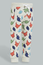 Load image into Gallery viewer, Redtag-Royal-And-Ecru-Printed-Active-Pant-(2-Pack)-Colour:Royal,-Filter:Infant-Boys-(3-to-24-Mths),-Infant-Boys-Joggers,-New-In,-New-In-INB,-Non-Sale,-S22B,-Section:Kidswear-Infant-Boys-3 to 24 Months