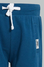 Load image into Gallery viewer, Redtag-Royal-And-Ecru-Printed-Active-Pant-(2-Pack)-Colour:Royal,-Filter:Infant-Boys-(3-to-24-Mths),-Infant-Boys-Joggers,-New-In,-New-In-INB,-Non-Sale,-S22B,-Section:Kidswear-Infant-Boys-3 to 24 Months