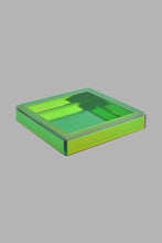 Load image into Gallery viewer, Redtag-Green-Glass-Decorative-Tray-Trays-Home-Decor-
