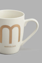 Load image into Gallery viewer, Redtag-Gold-Alphabet-Single-Mug--M-Marvelous-Mugs-Home-Dining-