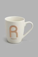 Load image into Gallery viewer, Redtag-Gold-Alphabet-Single-Mug-R-Romantic-Mugs-Home-Dining-