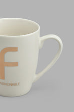 Load image into Gallery viewer, Redtag-Gold-Alphabet-Single-Mug-F-Fashionable-Mugs-Home-Dining-