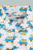Redtag-White-Car-Printed-Woven-Short-Pj-Set-(2-Pack)-Pyjama-Sets-Infant-Boys-3 to 24 Months