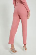 Load image into Gallery viewer, Redtag-Pink-Knitted-Trouser-Trousers-Women's-