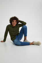 Load image into Gallery viewer, Redtag-Olive-Seer-Sucker-Solid-Casual-Shirt-Casual-Shirts-Senior-Boys-9 to 14 Years