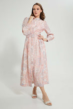 تنزيل الصورة على معرض الصور، Redtag-Assorted-Printed-Long-Dress-Dresses-Women's-