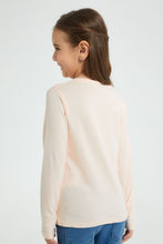 تنزيل الصورة على معرض الصور، Redtag-Grey-Frozen-T-Shirt-Character-Girls-2 to 8 Years