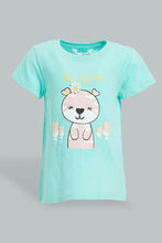 تنزيل الصورة على معرض الصور، Redtag-Mint-Sheep-Embellished-Fashion-Tee-Colour:Mint,-Filter:Infant-Girls-(3-to-24-Mths),-Infant-Girls-T-Shirts,-New-In,-New-In-ING,-Non-Sale,-S22B,-Section:Kidswear-Infant-Girls-3 to 24 Months
