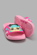 Load image into Gallery viewer, Redtag-Pink-L.O.L-Slide-Sliders-Girls-3 to 5 Years