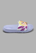 Load image into Gallery viewer, Redtag-Lilac-Frozen-Slide-Sliders-Girls-3 to 5 Years